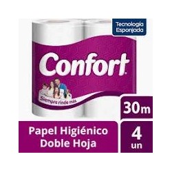 PAPEL HIGIÉNICO CONFORT 30MTS